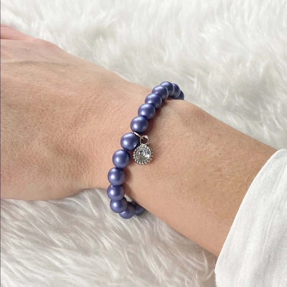 No Shrinking Violet Bracelet